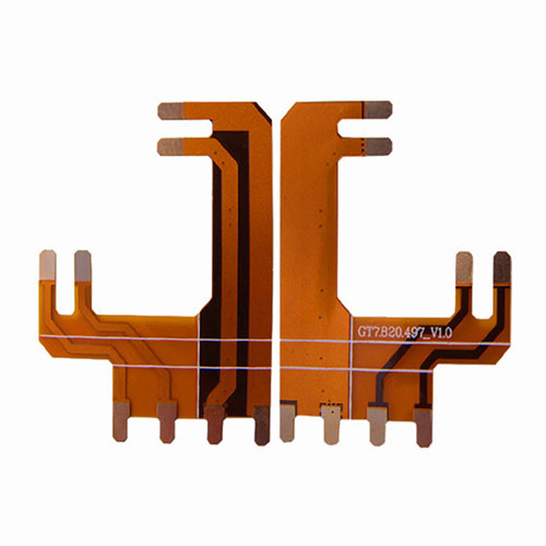PCB انعطاف پذیر 2 لایه 0.12 میلی متری مواد Pi